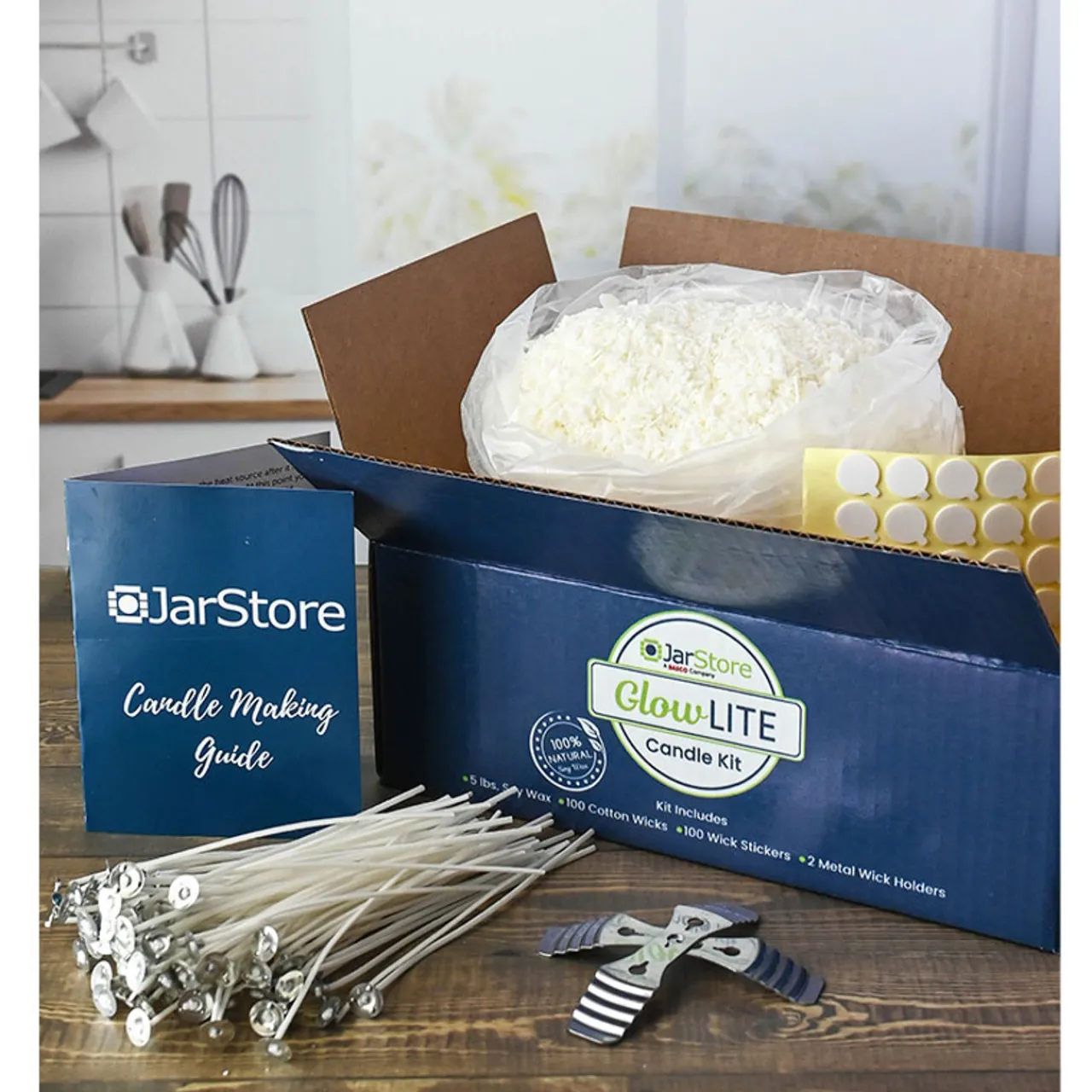 Store Jar Store Glow Lite Candle Making Kit