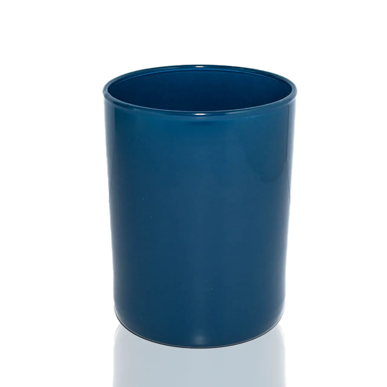Clearance Jar Store Indigo Blue 13.5 oz Anchor Heavy Base Vessel | 24 Pack