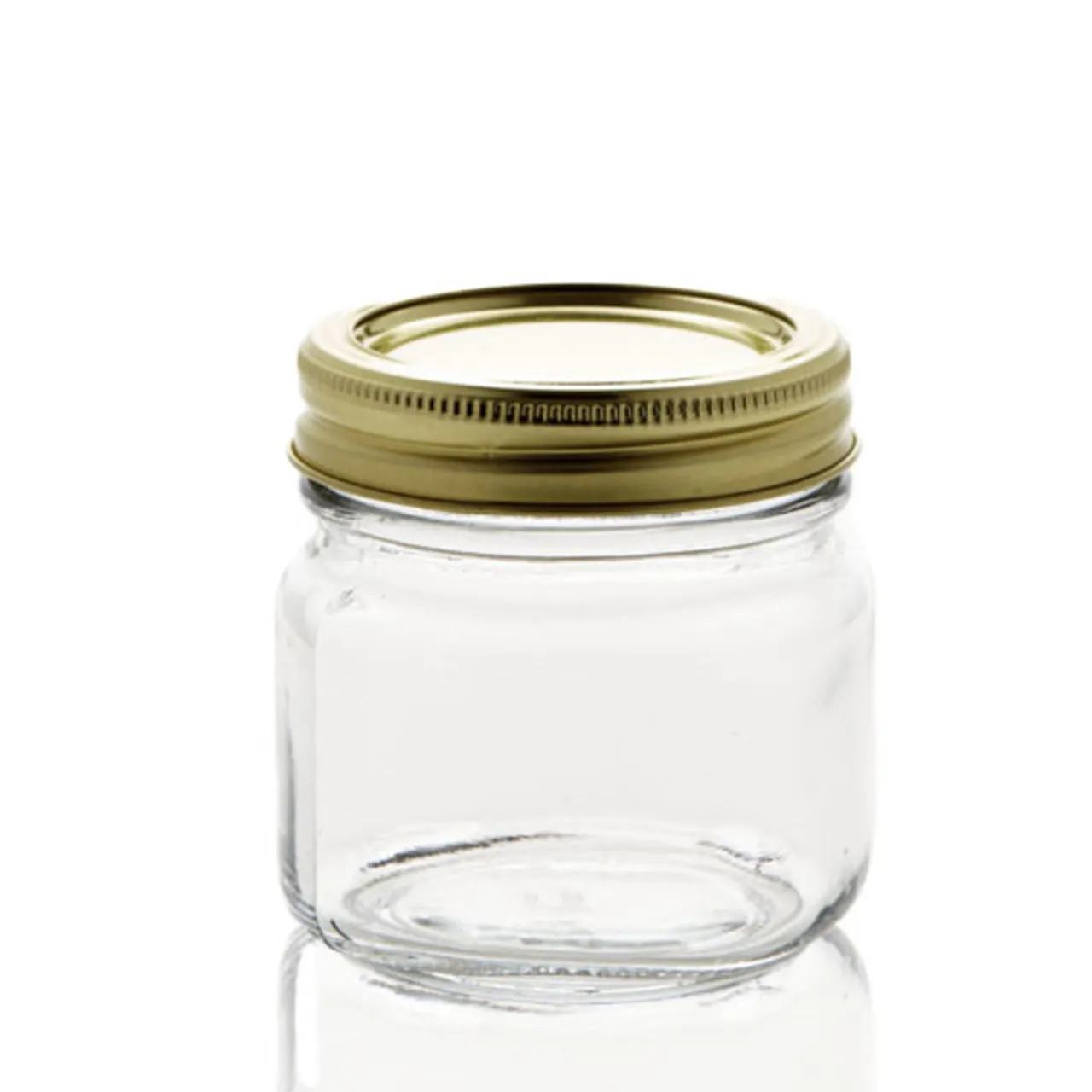 Shop Jar Store 8 oz. Anchor Canning Jar with 2 Piece Lid | 12 Pack