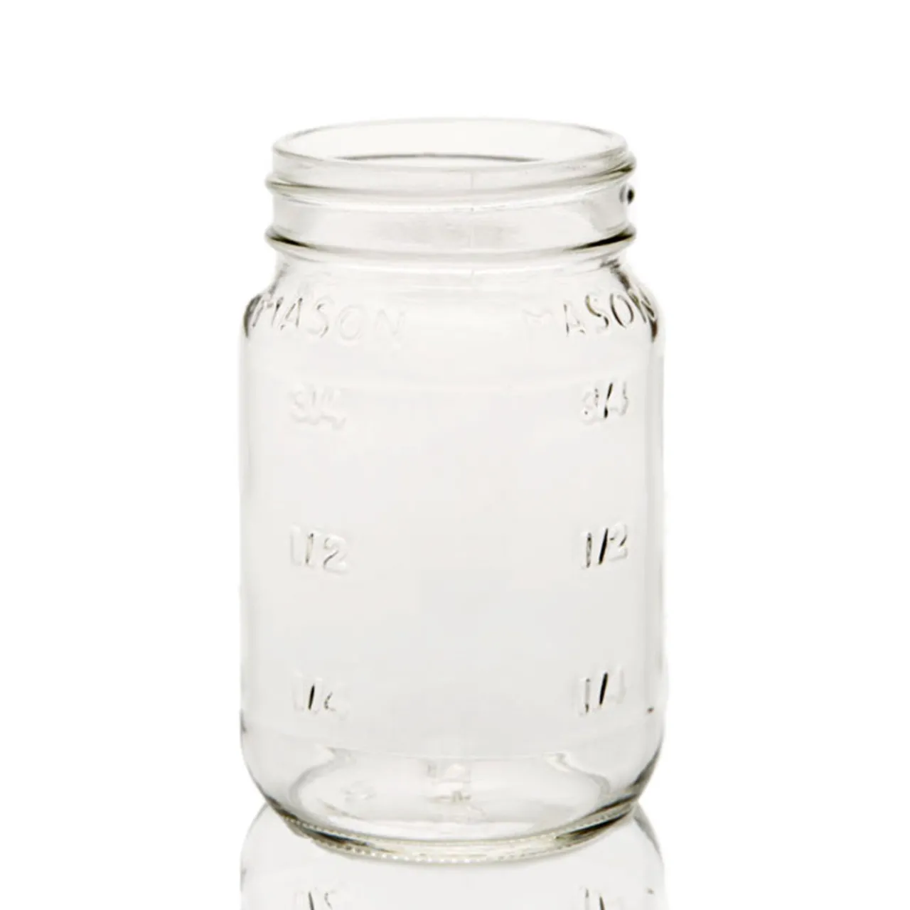 Sale Jar Store 16 oz. Embossed Mason Jar | 12 Pack