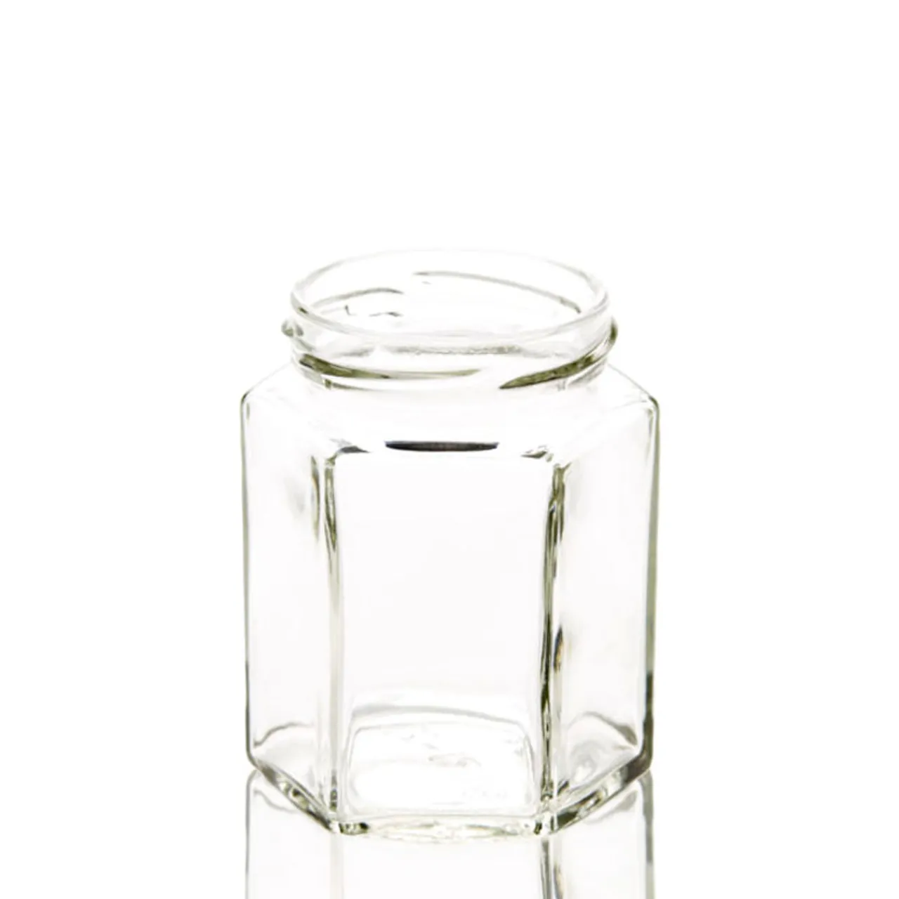 Best Jar Store 6.4 oz. Hexagon Jar | 12 Pack