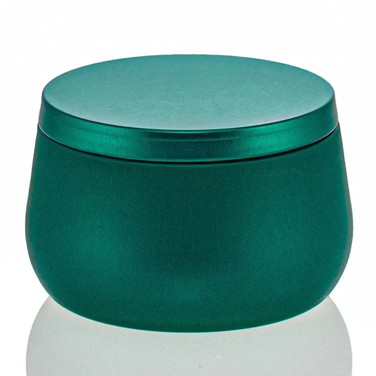Online Jar Store 8 oz Green Bubble Candle Tin | 12 Pack