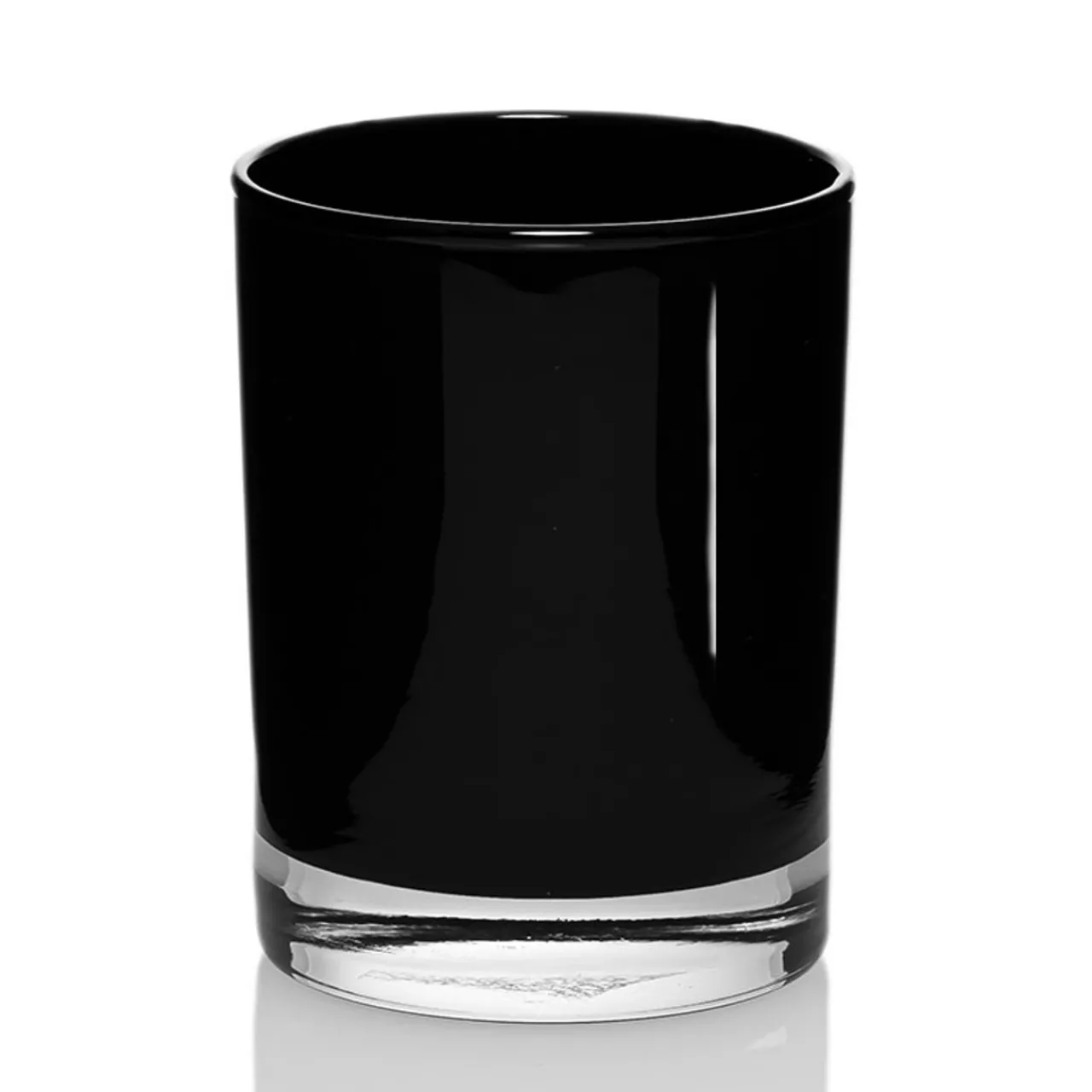Hot Jar Store 13.2 oz Libbey Black Glossy Candle Jar | 36 Pack