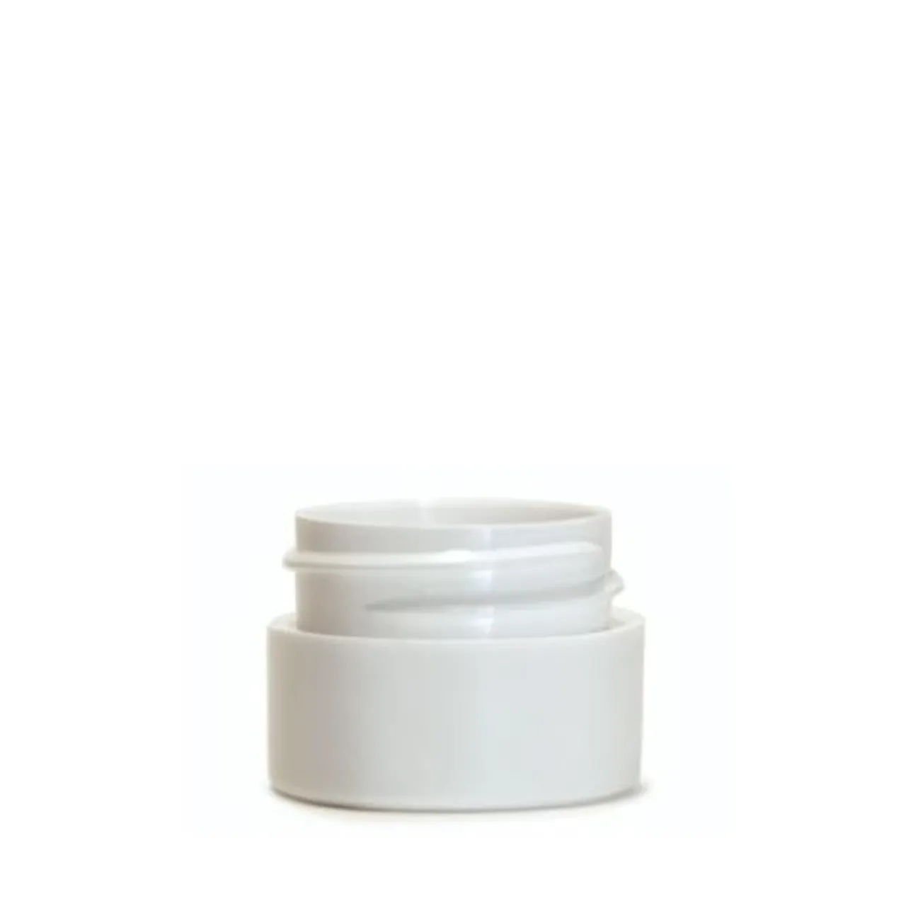 Shop Jar Store 1/4 oz White Double Wall Jar Straight Base 33-400 | 36 Pack